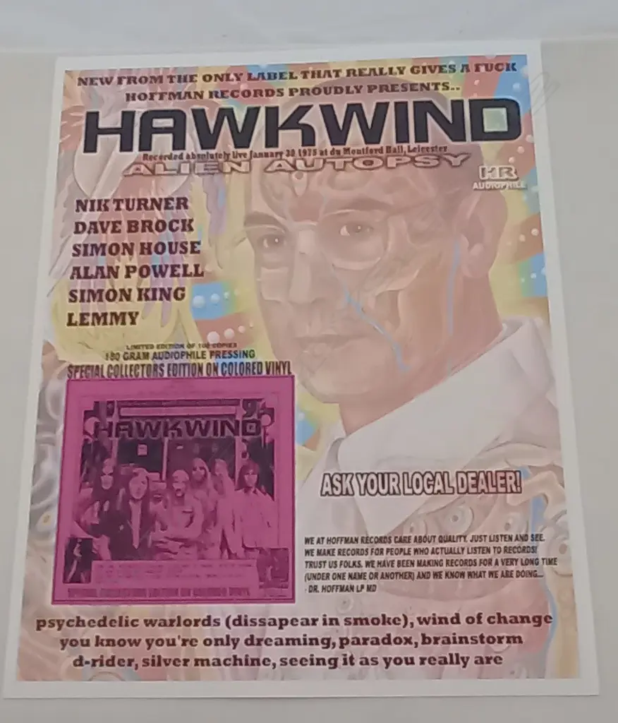 Hawkwind, Greasy Truckers Party (Live At The Roundhouse February 1972), (Coloured Vinyl) Image 1++